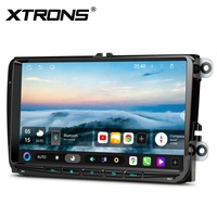 XTRONS Stereo Mobil Android 9 Inci untuk Volkswagen/SKODA/SEAT Android 15 Octa Core 4+64GB Layar QLED Global 4G DSP DQ7603 BT5.4