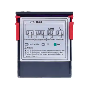 Contrôleur numérique de température et d'humidité Xuner-02 12V/24V/220V multi-tension avec écran LCD, précision 1C/0,1%HR, en plastique ABS - Product Image 4