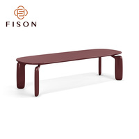 Table à manger rectangulaire en bois massif vintage simple, best-seller, finition mate moderne, OEM/ODM acceptable
