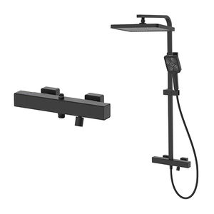 Профессиональная матовая черная насадка для душа - Product Image 3