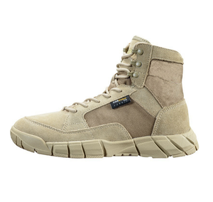 Botas de Combate Ligeras y Transpirables TSB01 para Verano, Botines con Suela de EVA, Empeine de Lona y Ante, Cuero Vacuno - Product Image 3