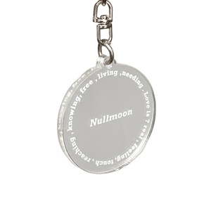 Online Hot Selling Customised Acrylic Circle Keychain Blank Clear Plastic Keyring DIY Key Chain for acrylic keychain custom