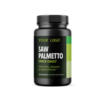 Complément alimentaire pour la santé de la prostate en capsules, marque privée OEM, bloqueur de DHT, croissance des cheveux et vitamines énergétiques pour tous les adultes
