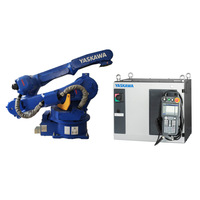 Robot de Soldadura de Componentes de Transformadores AR2010 Yaskawa Motoman, Robot Automático con Posicionador Tipo L para Soldadura Mig Tig