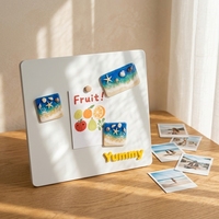 Imanes de Resina con Diseño de Olas del Océano - Adhesivos Decorativos para Refrigerador con Temática de Playa para Cocina, Hogar y Oficina