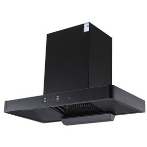 Duvara monte davlumbaz mutfak hava çıkarıcı elektrikli kurulum baca duman ses kontrolü ev otel - Product Image 4