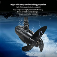Hélices électriques haute puissance HaiBo S200, 250, 300, 350 24V, moteurs hors-bord électriques, bateaux à moteur, moteurs de bateaux de pêche