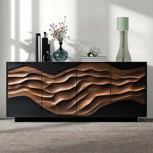 ตู้เก็บรองเท้าไม้จริงสไตล์อิตาลี ปี 2025 โมเดิร์น มินิมอล ใหม่ บานประตู MDF แบบติดผนัง สำหรับห้องนั่งเล่น ทางเข้าบ้าน - Product Image 2