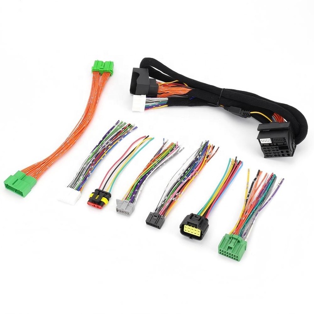 Universal Automotive Wire Harness Kit-Durable Copper Cable Assembly for Car Electrical System Upgrade