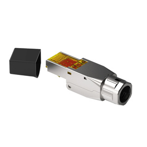 Conectores de Internet RJ45 <span class=keywords><strong>Cat</strong></span> <span class=keywords><strong>6A</strong></span> <span class=keywords><strong>Cat</strong></span> 8 Industriales Sin Herramientas, Enchufe Ethernet Blindado de Aleación de Zinc - Product Image 6