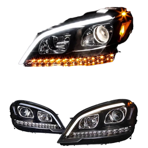 <b>LED</b> Headlight Assembly with Streamer Turn Signal for Volkswagen Lavida 2008-2011 12V 6000K <b>Projector</b> Head Lamp - Product Image 1