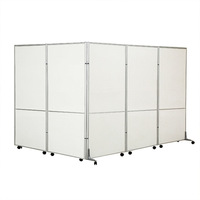 Paravents de bureau modulaires modernes avancés, insonorisés, ignifuges, étanches, écrans portables, séparateurs de bureau, projecteur tissé