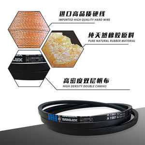 สายพานวี Sanlux A1295Li-A1905Li แบบ HTD ความแข็งแรงสูง สำหรับงานอุตสาหกรรม ผลิตจากยาง ทนทานต่อการสึกหรอ ยืดตัวต่ำ ผลิตตามมาตรฐาน OEM - Product Image 4