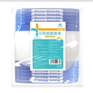 Protector Facial Médico Desechable Haishi Hainuo Damai Youpin, Protector Facial de Aislamiento Médico con Banda para la Cabeza, Venta al Por Mayor - Product Image 2