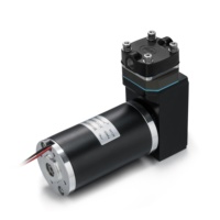 Fluidsmart 10bar haute pression 15L/min pompe à vide à gaz 12v/24v acier inoxydable dc piston micro pompe à air