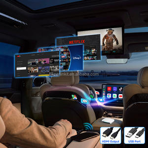 Écran partagé rapide et stable, GPS, HDMI, UHD, CarPlay, adaptateur vidéo 8 Go 128 Go, Android Auto 13 14, boîte intelligente pour voiture, regarder la télévision en voiture - Product Image 5