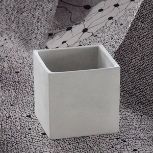 All'ingrosso personalizzato ecologico durevole stile minimalista in calcestruzzo <span class=keywords><strong>vaso</strong></span> cilindrico sicuro per il posizionamento del balcone Desktop - Product Image 5