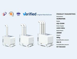 Новейшая промышленная ультразвуковая система охлаждения, новые компоненты электрического насоса для ресторанов, птицефабрики, грибов - Product Image 2
