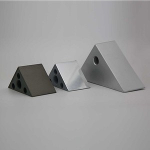 Pieds de support de meuble en plastique minimaliste, design triangulaire, pour canapé, meuble TV, accessoires de meubles - Product Image 2
