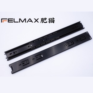 <span class=keywords><strong>Guide</strong></span> <span class=keywords><strong>per</strong></span> cassetti Felmax da 45 mm, silenziose, a estrazione totale, scorrevoli, <span class=keywords><strong>per</strong></span> armadi e mobili da ufficio - Product Image 4