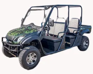 EEC ile 5kw/8KW 4 koltuk elektrikli pikap kamyon 4X4 Off Road UTV