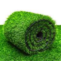 Tapis de tapis de gazon artificiel épais résistant à l'usure tous temps pelouse synthétique bon marché pour terrain de cricket intérieur extérieur