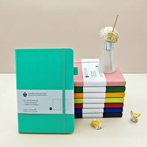 For Gift Stock Cross-Border A5 Strap <b>Notepad</b> Business Office Student Dot-Grid High Aesthetic Notebook - Product Image 1