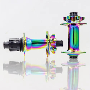 Moyeu de vélo à cliquet arc-en-ciel M350 Star MTB <span class=keywords><strong>BOOST</strong></span> 148mm 32H 6 boulons pour moyeux HG / XD Micro Spline 12 vitesses Moyeu vtt coloré - Product Image 1