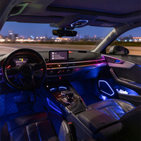 ZYCELA Audi A4/A5/S4/S5 B9 Berline 2017-2024 Nouvelle Lumière Ambiante Intelligente LED Colorée RGB Néon 12V Garantie 1 An