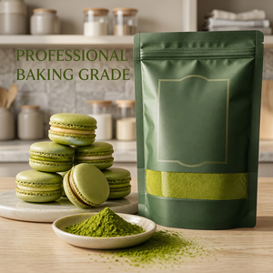 Matcha en Polvo de Grado Culinario Especializado, Bolsas Resellables, Té Verde Orgánico, Compatible con Etiquetado Privado, Venta al Por Mayor - Product Image 1