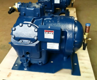 Compresseur semi-hermétique à piston Carrier Carlyle 06DR241BCC06C0 R404A pour la réfrigération des conteneurs frigorifiques et des chambres froides