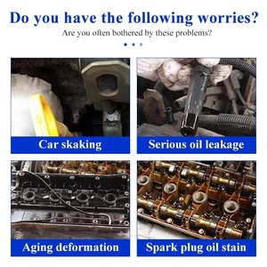 0248P7 0248P6 0248S6 para Peugeot 307 308 508 807 Citroen C4 <span class=keywords><strong>C5</strong></span> Conjunto de Junta de Tapa de Válvulas de Aluminio para Culata de Motor - Product Image 4