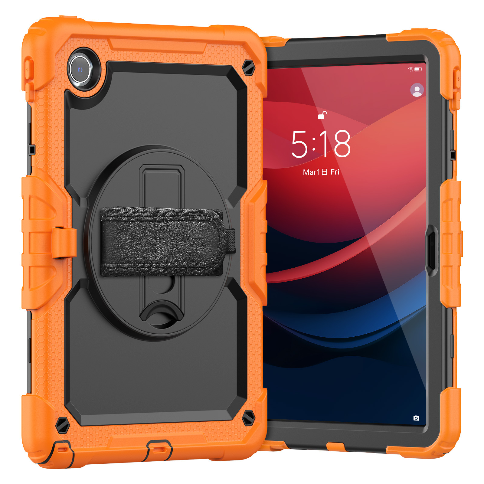 Noir + Orange