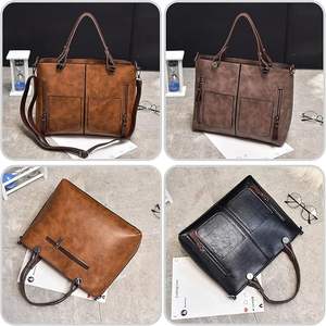 Sac à main vintage personnalisé, écologique, pour femmes, grand sac à main en cuir italien véritable, sac bandoulière pour affaires - Product Image 6