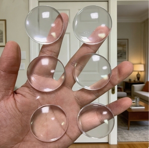 6 Pack Clear Silicone Wall Bumper Guard Self Adhesive <strong>Door</strong> Stopper Wall Protector for Cabinet Fridge Toilet Seat Headboard - Product Image 4