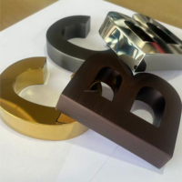 Logos et lettres de bâtiment rétroéclairés 3D personnalisés pour la publicité et l'éclairage Hôtels Bureaux Salles de conférence Instructions d'étage