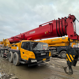 Used Sany 90 Ton Truck <b>Crane</b> Stc900 Mobile Hydraulic Lifting Truck <b>Cranes</b> for Sale - Product Image 1