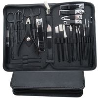 Ensemble de manucure professionnel 9 pièces, outils de pédicure, coupe-ongles, directement de l'usine
