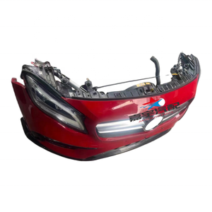 Conjunto de parachoques delantero usado Original de alta calidad para Mercedes Benz GLA45 <span class=keywords><strong>AMG</strong></span> W156 incluye faros de radiador Auto Body - Product Image 3