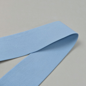 Sangle élastique unie haute élasticité, vente en gros d'usine à bas prix, sangle élastique pour vêtements, sangle tissée écologique pour ceintures - Product Image 2