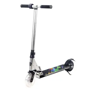 Urban fashion skuter lipat anak-anak, kick scooter listrik ringan 80W 5.5 inci aluminium Aloi untuk anak-anak