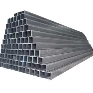Bagian struktural galvanis pipa baja karbon persegi tabung baja