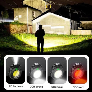 500 lm thông minh cảm biến cap Clip đèn USB có thể sạc lại COB làm việc ánh sáng từ <span class=keywords><strong>mini</strong></span> làm việc đèn khẩn cấp đầu ánh sáng - Product Image 6