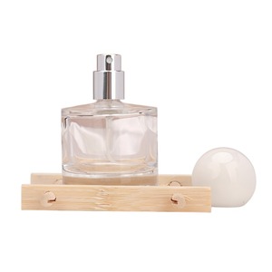 Sang Trọng Chất Lượng Cao Chai Nước Hoa Thủy Tinh Với Từ Nắp Tròn <span class=keywords><strong>30Ml</strong></span> 50Ml 100Ml Kích Thước Màn Hình In Bề Mặt Của Nhãn Hiệu Hộp Quà Tặng - Product Image 4