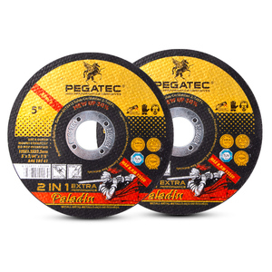 Disque de coupe tranchant pour meuleuse d'angle PEGATEC 5'' <span class=keywords><strong>125</strong></span> <span class=keywords><strong>x</strong></span> 1,2 <span class=keywords><strong>x</strong></span> 22 en oxyde - Product Image 3