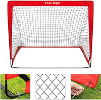 Filets de football pliables pour enfants Pro Mini but de football Pop up