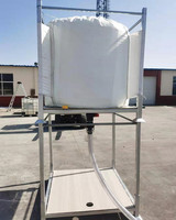 Stockage et transport d'huile, IBC 1000L, sac liquide