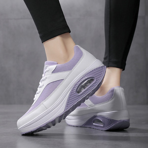 Chaussures de sport décontractées pour femmes, légères, respirantes, anti-humidité, confortables, résistantes à l'eau, avec soutien de la voûte plantaire, pour la course et la gym - Product Image 4