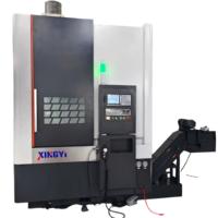 Torno vertical CNC de alta precisión VTC700 con un solo husillo para mecanizado de cubos de rueda con control GSK/Fanuc