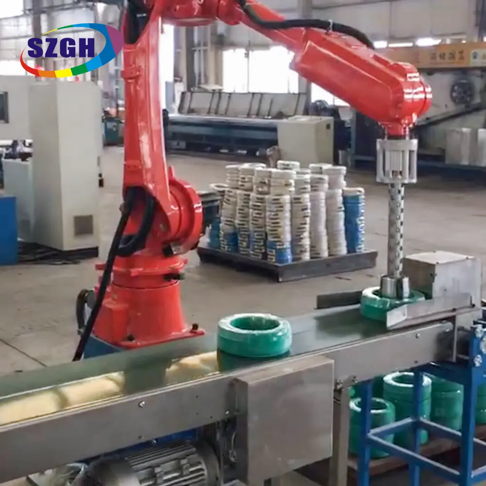 Robot Công Nghiệp Chất Lượng Cao Chi Phí Thấp Cánh Tay Robot Đóng Gói Nhỏ 50Kg Để Sản Xuất Bưu Kiện Đóng Gói